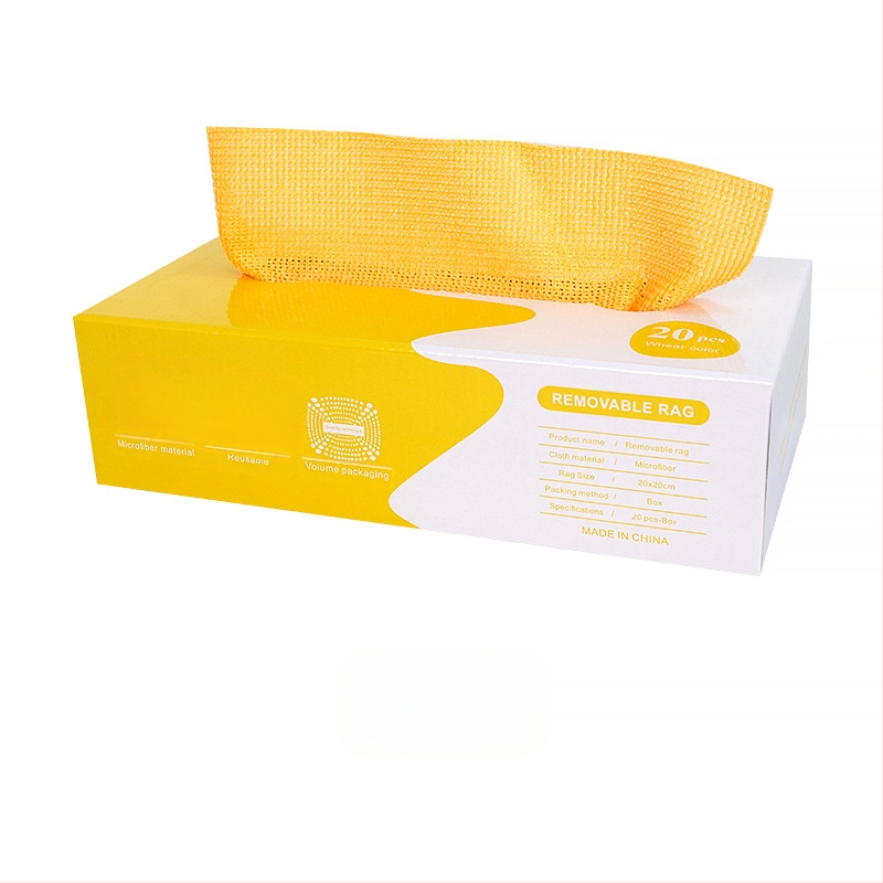 Ebeme- ja õlivaba ühekordne nõudepesulapp, mikrokiust kööginõudelapp