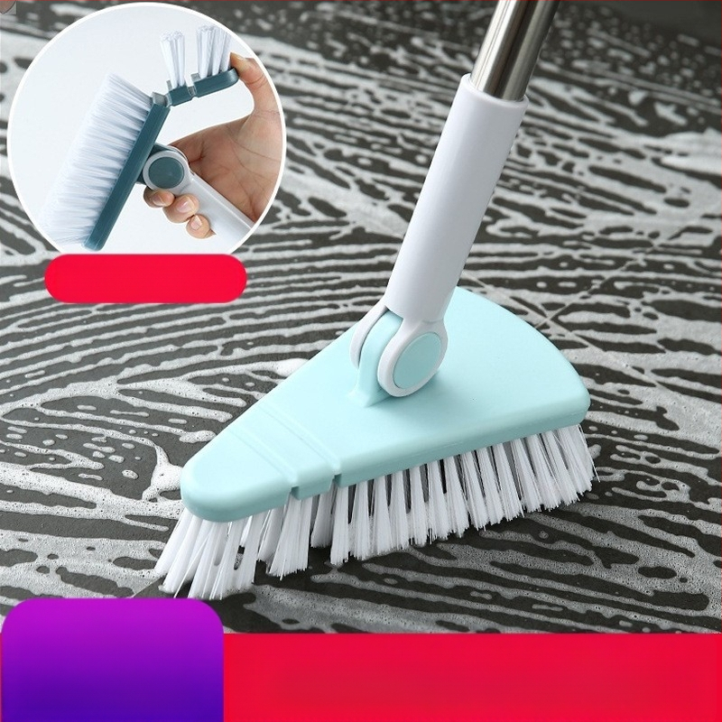 ♡ Kolmnurkne põrandahari, pika varrega kõvade harjastega hari, nurgavahede hari, plaaditud põranda hari, vannitoa puhastushari, põrandahari