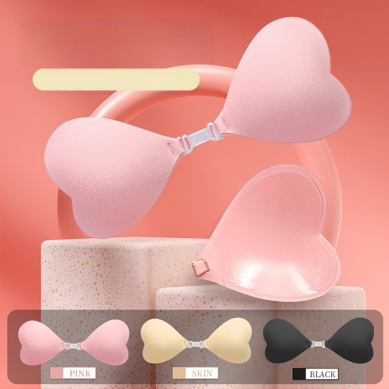 Uus veekindel bikiiniarmastuse rinnaplaaster nähtamatu muhkumisvastane minirinnapadi push-up libisemiskindel õhuke ujumisriiete rinnaplaaster