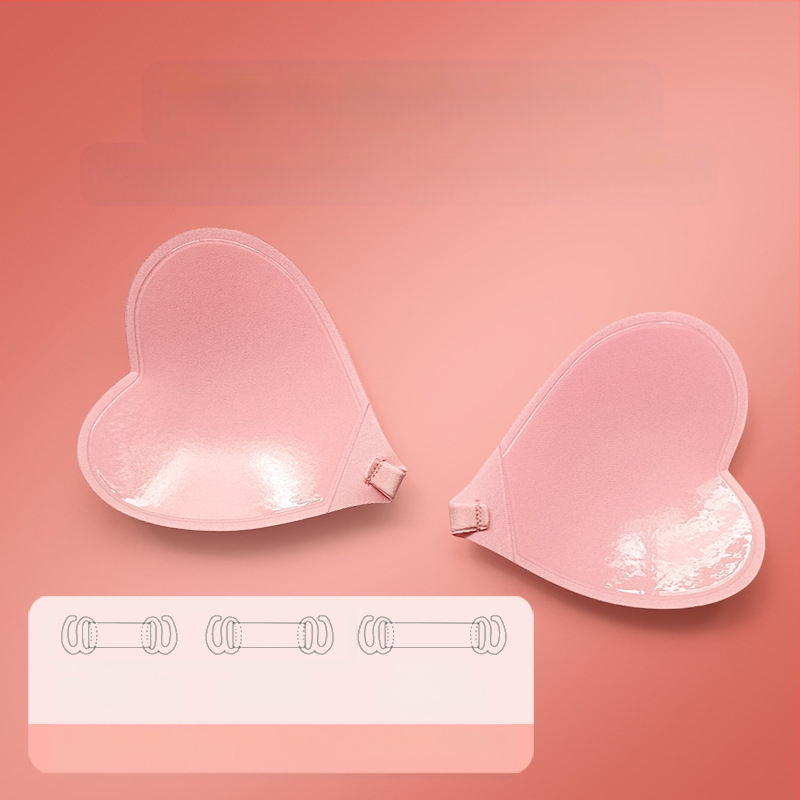 Uus veekindel bikiiniarmastuse rinnaplaaster nähtamatu muhkumisvastane minirinnapadi push-up libisemiskindel õhuke ujumisriiete rinnaplaaster