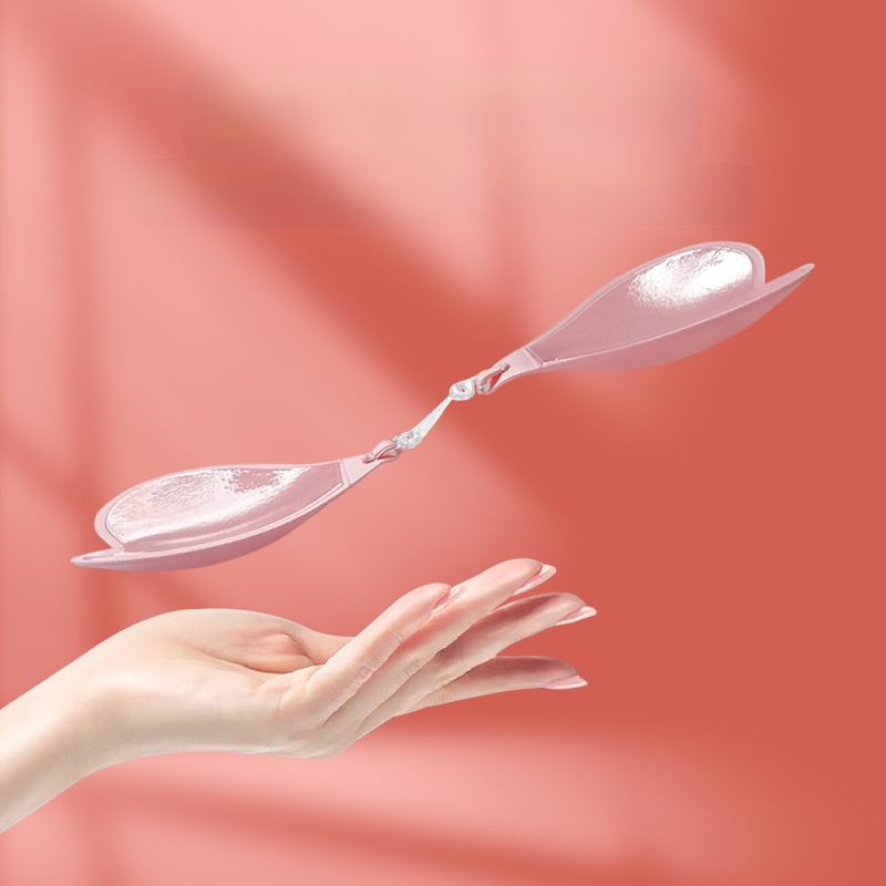 Uus veekindel bikiiniarmastuse rinnaplaaster nähtamatu muhkumisvastane minirinnapadi push-up libisemiskindel õhuke ujumisriiete rinnaplaaster