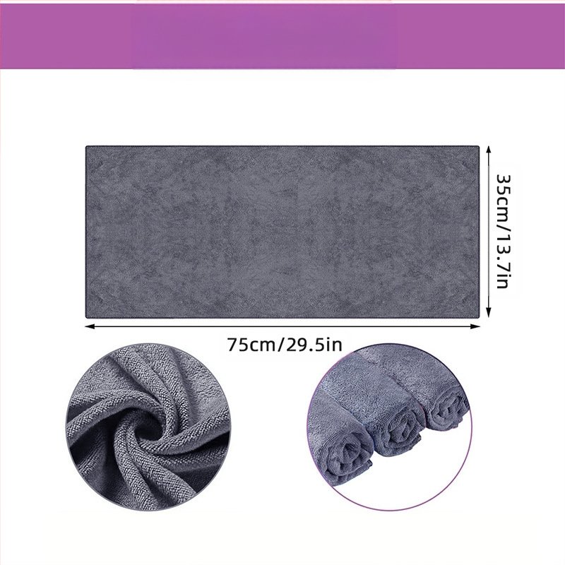 Didmeninė prekyba itin storu, minkštu ir sugeriančiu mikropluošto rankšluosčiu, 35 * 75 storio, automobilio plovimo rankšluosčiu.