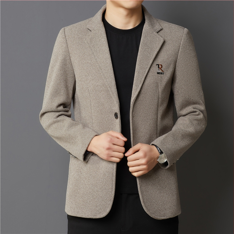 Tavaszi és őszi férfi öltöny, férfi üzleti lezser férfi divat, férfi kabát, hajtókás zakó, öltöny nagykereskedelemben