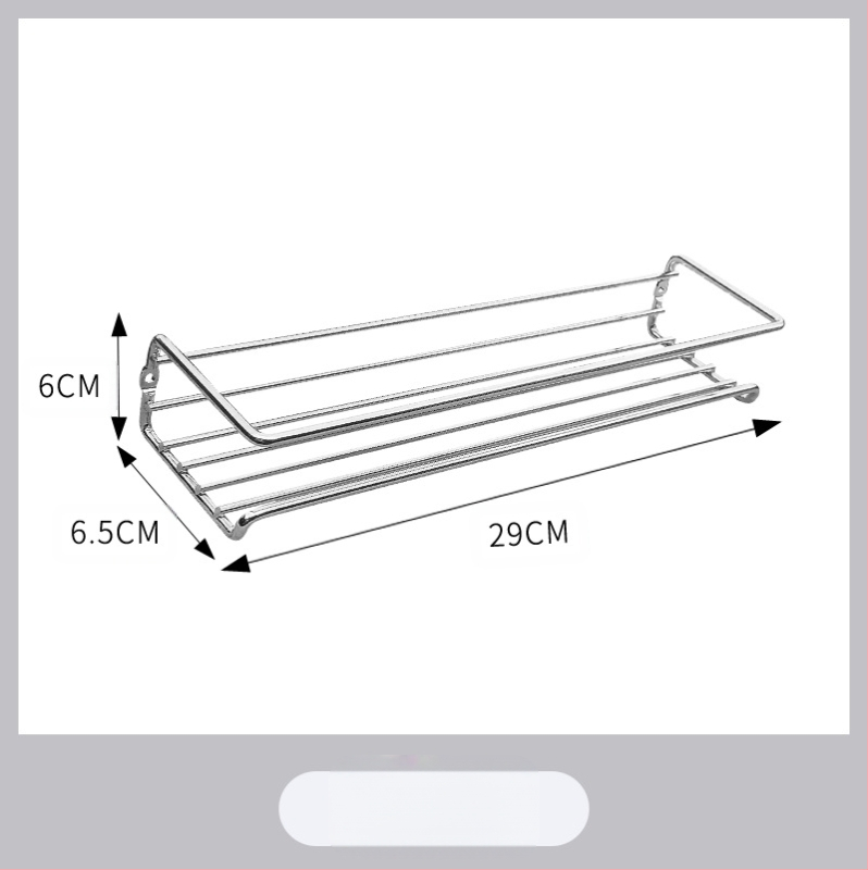 Prie sienos tvirtinama virtuvės prieskonių laikymo lentynėlė be perforatoriaus, spintelė, prieskonių lentynėlė, daugiafunkcinė prieskonių butelių lentynėlė, prieskonių lentynėlė