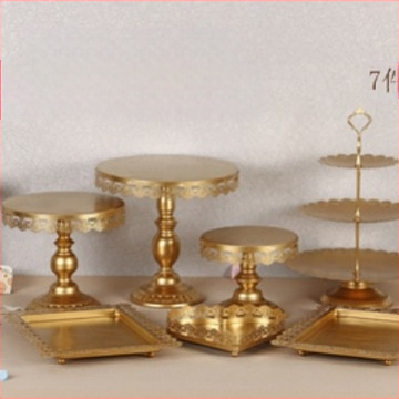 Europietiško stiliaus geležinių tortų stelažų rinkinys, vestuvių dekoravimas, desertų parduotuvė, smilkalų stovas, tortų lėkštė