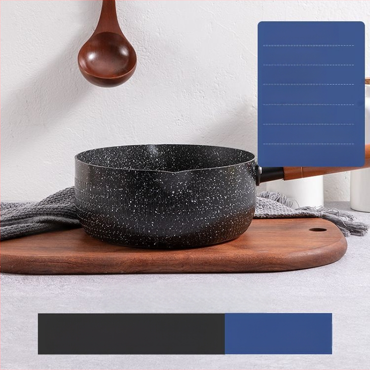 Maifan Stone japanski ravna tava za mlijeko, lonac za bebe, instant rezanci, univerzalna kućna tava s neprianjajućim dnom za kuhanje rezanaca, indukcijsko kuhalo, dodatno glačalo za hranu