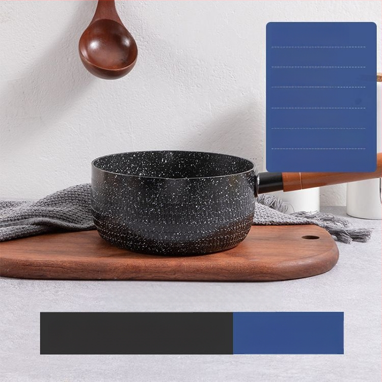 Maifan Stone japanski ravna tava za mlijeko, lonac za bebe, instant rezanci, univerzalna kućna tava s neprianjajućim dnom za kuhanje rezanaca, indukcijsko kuhalo, dodatno glačalo za hranu