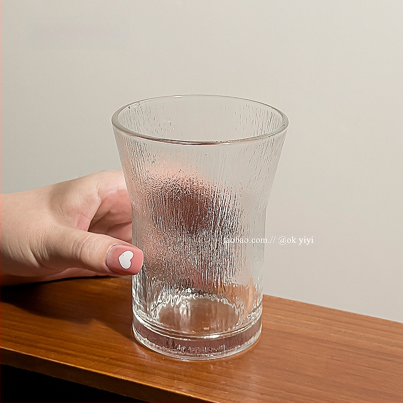 Rippuv kõrvakohvi tass, jääkülm Ameerika latte tass, läbipaistev majapidamisklaasist veetass, põletusvastane teetass, hea välimus