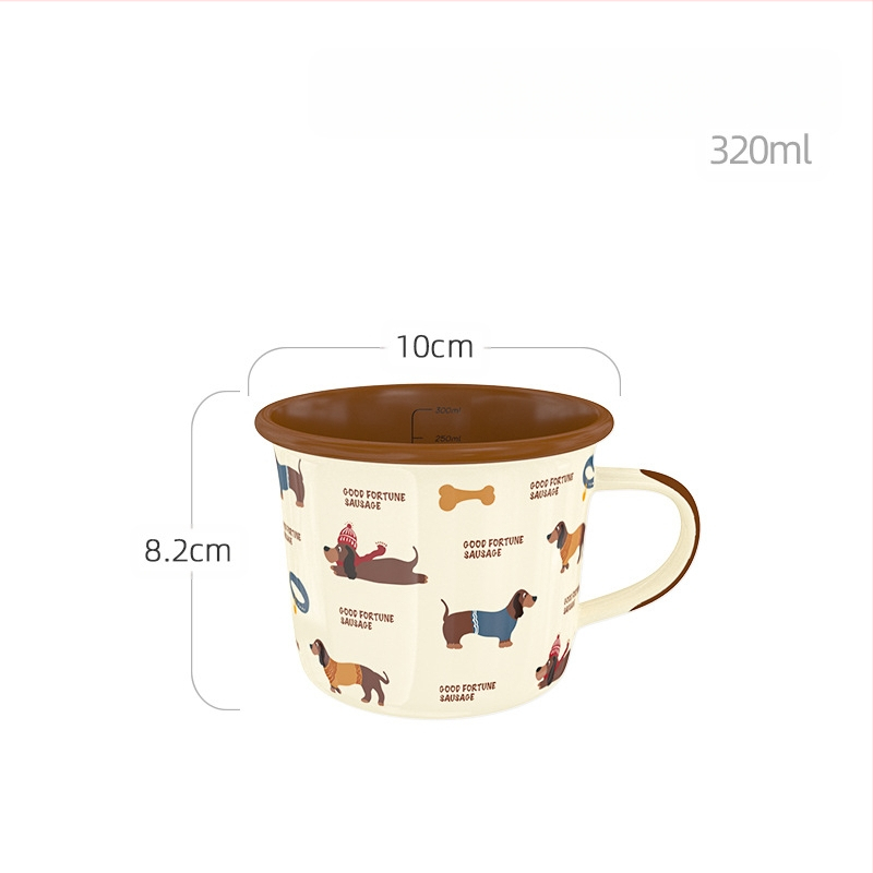 Mori Office`i keraamilised lauanõud, kruus, kõrge väärtusega kuumakindel paarile mõeldud majapidamishommikusöögi tass, lilleteekruus, piimakruus