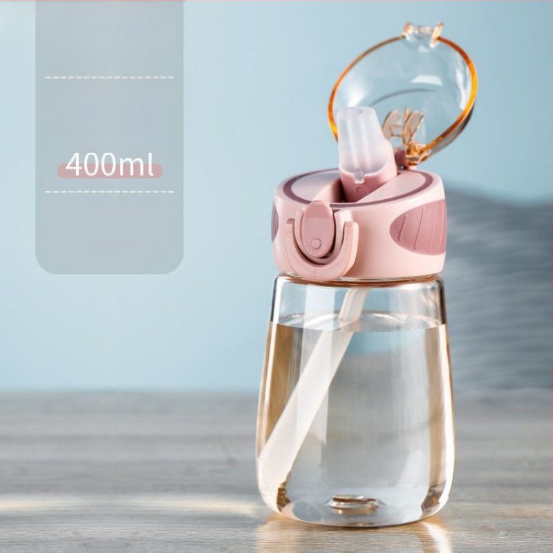 Kūdikių maisto kokybės siurbimo vamzdelio puodelis, specialus nėščioms moterims ir motinoms su skale, paprastas nešiojamas plastikinis puodelis studentams ir vaikams.