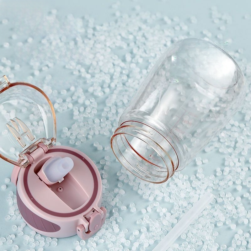 Kūdikių maisto kokybės siurbimo vamzdelio puodelis, specialus nėščioms moterims ir motinoms su skale, paprastas nešiojamas plastikinis puodelis studentams ir vaikams.