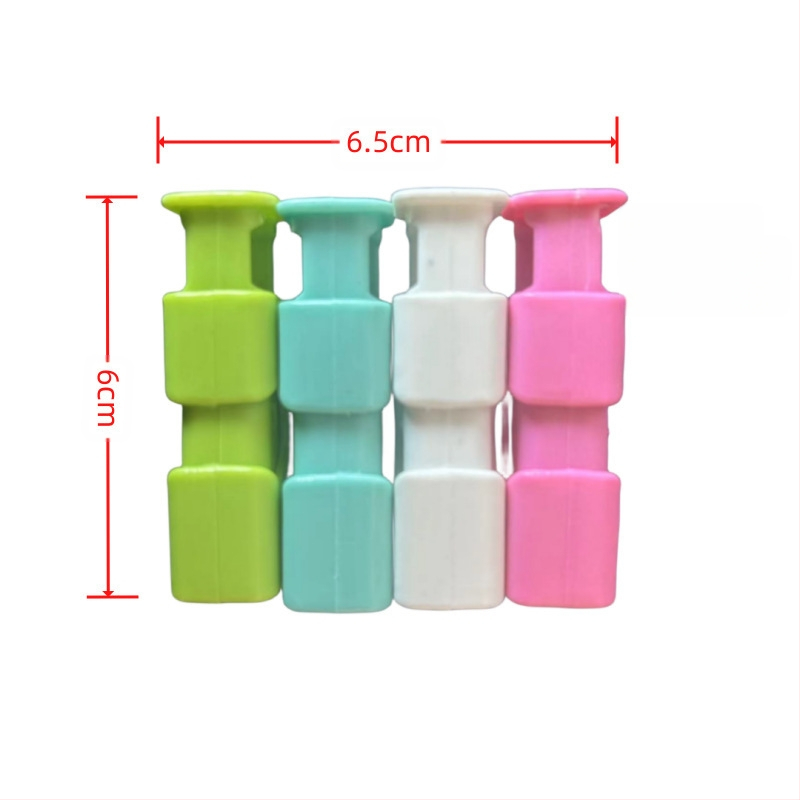 Užkandžių drėgmei atsparus spaustukas duonos maišelio konservavimo spaustukas plastikinio maišelio sandarinimo spaustukas pieno miltelių maišelio sandarinimo preso spaustukas sandarinimo įrankis