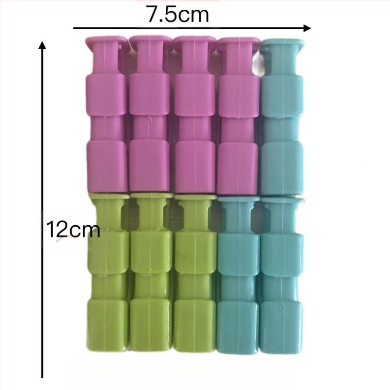 Užkandžių drėgmei atsparus spaustukas duonos maišelio konservavimo spaustukas plastikinio maišelio sandarinimo spaustukas pieno miltelių maišelio sandarinimo preso spaustukas sandarinimo įrankis