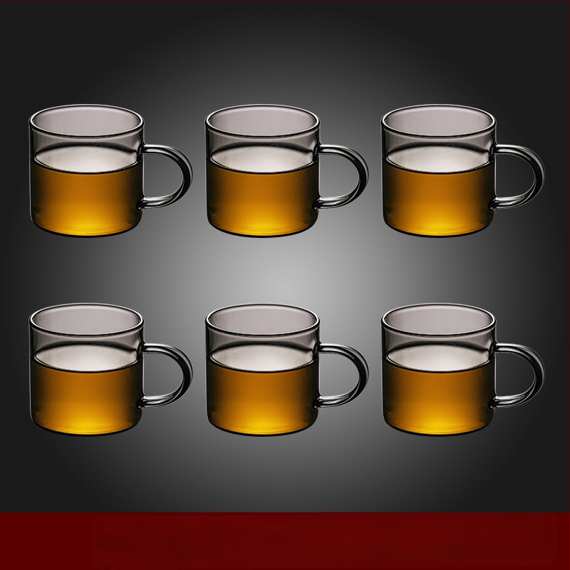 Borosilikaatklaasist pott piaoyi tass kõrge temperatuurikindel teekann tee eraldamine puidust käepide lilleline teekann majapidamises tee valmistamise teekomplekt