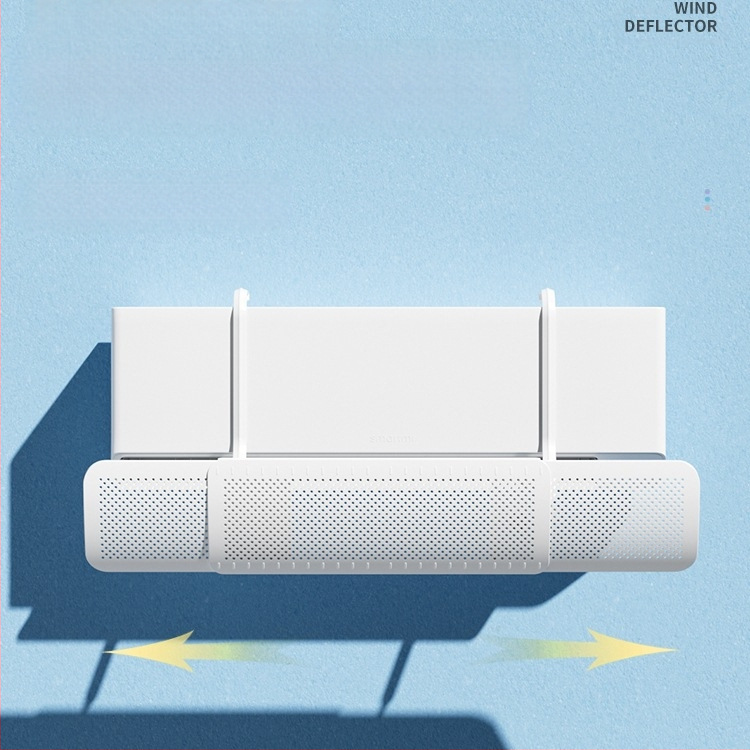 Дефлектор за климатик, щит против директен вятър, стенен монтаж, универсален въздушен отвор, водач за вятър, бебешко задържане, нов модел 2025