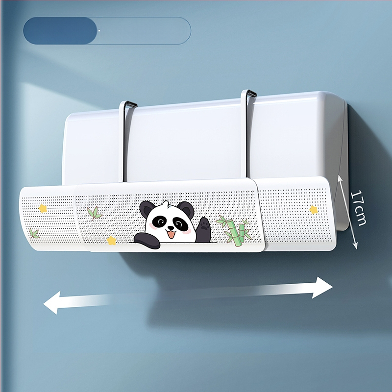 Дефлектор за климатик, щит против директен вятър, стенен монтаж, универсален въздушен отвор, водач за вятър, бебешко задържане, нов модел 2025