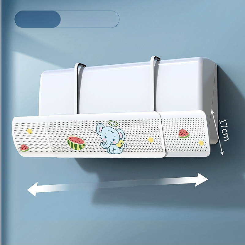 Дефлектор за климатик, щит против директен вятър, стенен монтаж, универсален въздушен отвор, водач за вятър, бебешко задържане, нов модел 2025