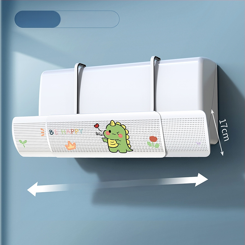 Дефлектор за климатик, щит против директен вятър, стенен монтаж, универсален въздушен отвор, водач за вятър, бебешко задържане, нов модел 2025