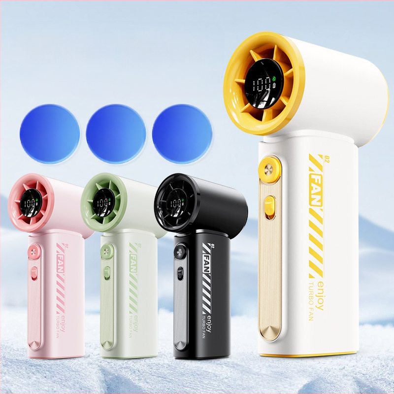 2025. aasta piiriülene kiire vägivaldne pihuventilaator, mini kaasaskantav USB-laetav välistingimustes jahutav väike elektriventilaator