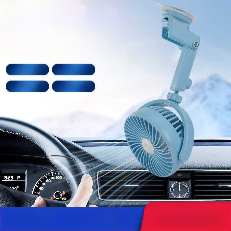 Neljarattaline iminapaga autoventilaator vaikne klambriga laadimine USB-port eakatele tõukerattale elektriline kolmerattaline auto