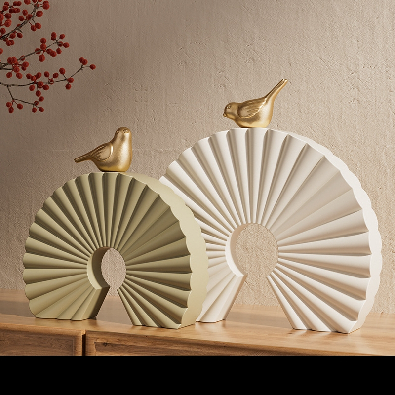 [Lemon Home] Művészeti nappali TV szekrény Padló Nagy díszek Világos Luxus Ideje futni Haladó művészet