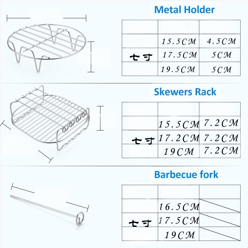 Ninja AF180 õhufritüür, 9-osaline lisatarvikutega käepidemega korv, pitsagrill, õhufritüür AF300