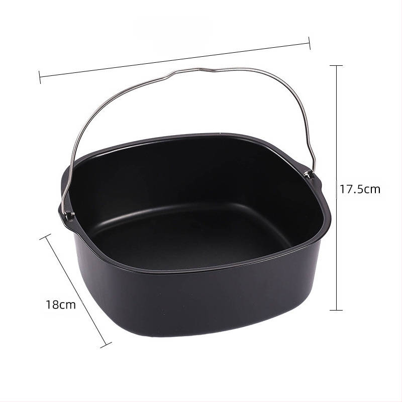 Ninja AF180 õhufritüür, 9-osaline lisatarvikutega käepidemega korv, pitsagrill, õhufritüür AF300