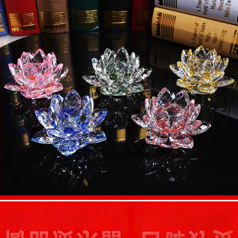 Кристално стъкло, лотос, орнамент, мобилен телефон, очила за бижута, креативни декорации за дома, китайски консумативи