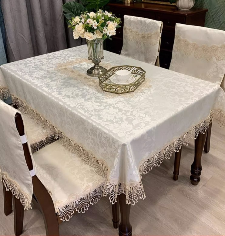 Amazon határokon átnyúló téglalap alakú terítő háztartási szövet csipke dohányzóasztal szekrény porálló huzat tálalószekrény szekrényhuzat szövet