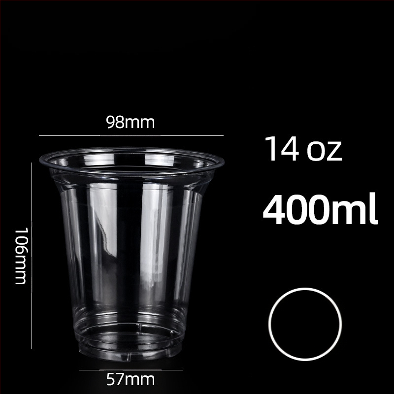 [Pritaikyta] 98 kalibro vienkartiniai kavos puodeliai, šalto gėrimo puodeliai, didelio skaidrumo, naminių gyvūnėlių gėrimų puodeliai, nepralaidūs išsinešimui.