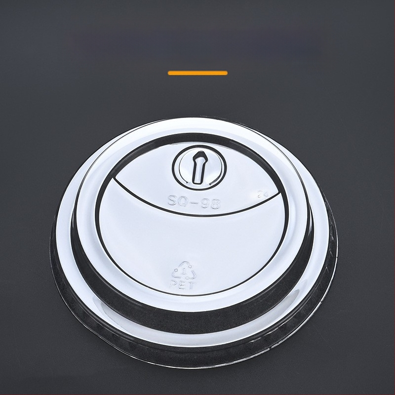 [Pritaikyta] 98 kalibro vienkartiniai kavos puodeliai, šalto gėrimo puodeliai, didelio skaidrumo, naminių gyvūnėlių gėrimų puodeliai, nepralaidūs išsinešimui.