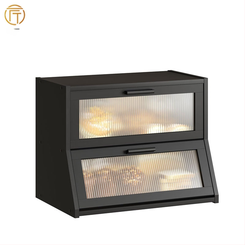 Laos Leivakast Köögileti Bambusest Leivakast Suure Mahtuvusega Leivaanum Aknaga Leivariiuliga