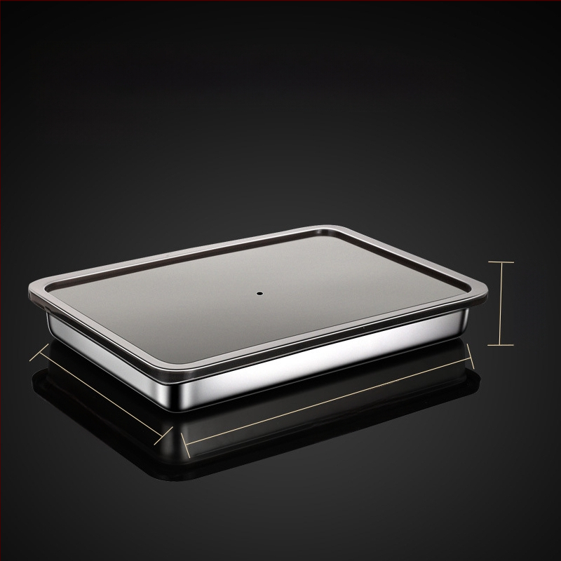 2023 Nova kutija za smrznute knedle od nehrđajućeg čelika 304, kućanski hladnjak, brzo smrznuta kutija za pohranu wonton pladanj