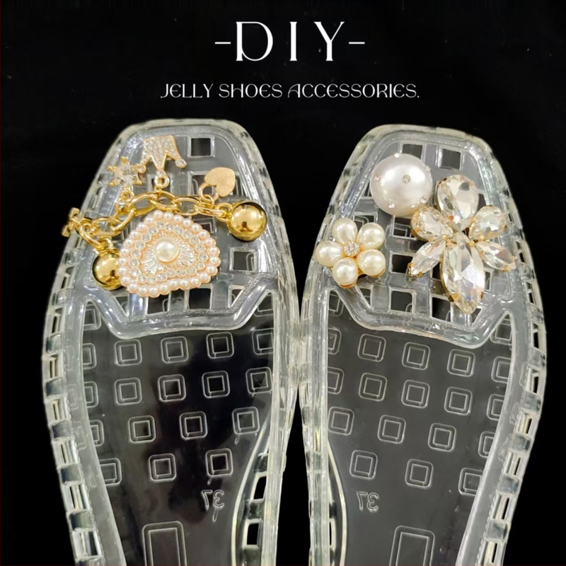 Krokodillkingad Kristallkingad Želeekingad Krokodillkingad Lillelised želeekingad Dekoratiivsed kingalilled Isetegemise aksessuaarid Kingalilled Kingapandaalid