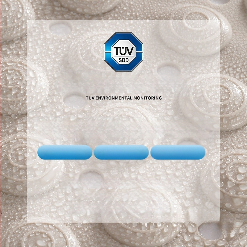 Zuhanyzó esésgátló WC-szőnyeg Fürdőszobai csúszásgátló szőnyeg Szállodai otthoni masszázsszőnyeg Fürdőszobai lábszőnyeg Szőnyeg