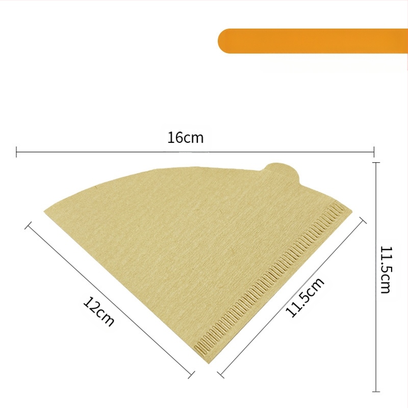 Kohvifilterpaber, lehvikukujuline tilkfilter, käsitsi valmistatud kohv, rippuv kõrvafilterpaber, filtritass, ühekordne kohvifilterpaber, V60 filterpaber