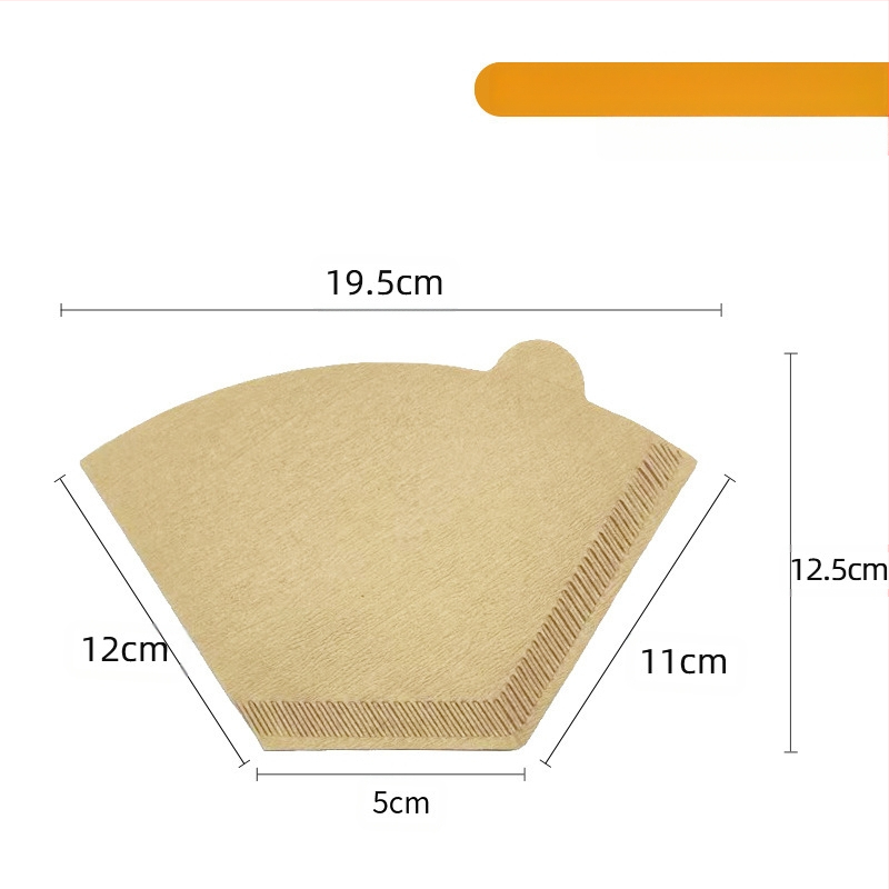 Kohvifilterpaber, lehvikukujuline tilkfilter, käsitsi valmistatud kohv, rippuv kõrvafilterpaber, filtritass, ühekordne kohvifilterpaber, V60 filterpaber