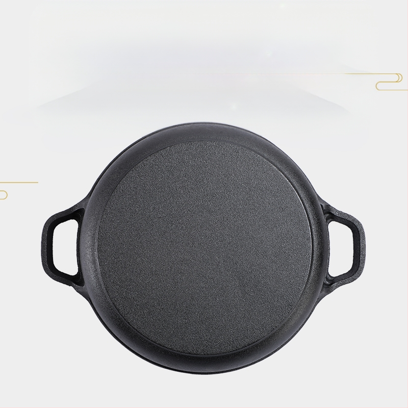 Malmist pann, majapidamises kasutatav pannkoogipann, toores praekott, pann, multifunktsionaalne praepann, toores malmist hautisepann, katmata mittenakkuva pann