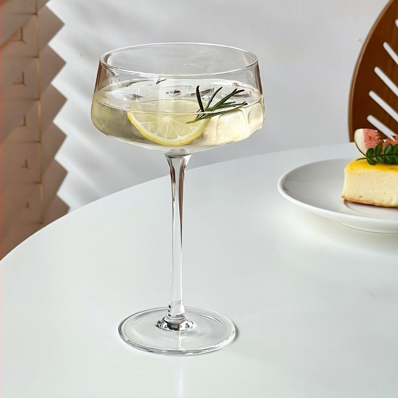 Ins Style Retro üvegpohár Bár koktélpohár Martini pohár Gyümölcsboros pohár Különleges pohár Borospohár