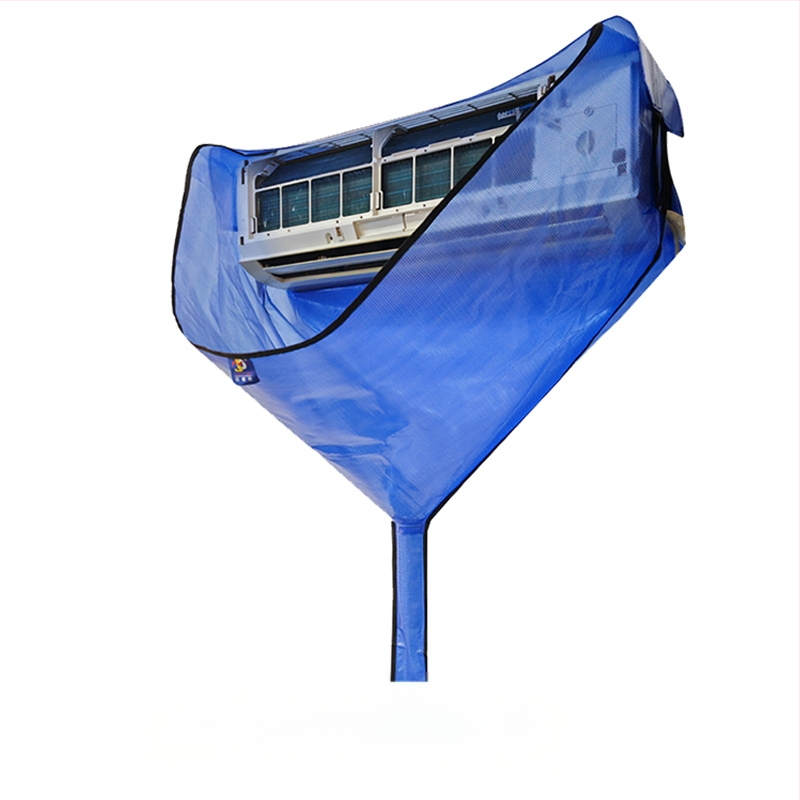 Légkondicionáló tisztító fedél fali egységekhez, Professzionális légkondicionáló tisztító vízgyűjtő zsák, Beltéri egység tisztító eszközkészlet 1-3 LE-s készülékekhez, Vízgyűjtő tölcsér