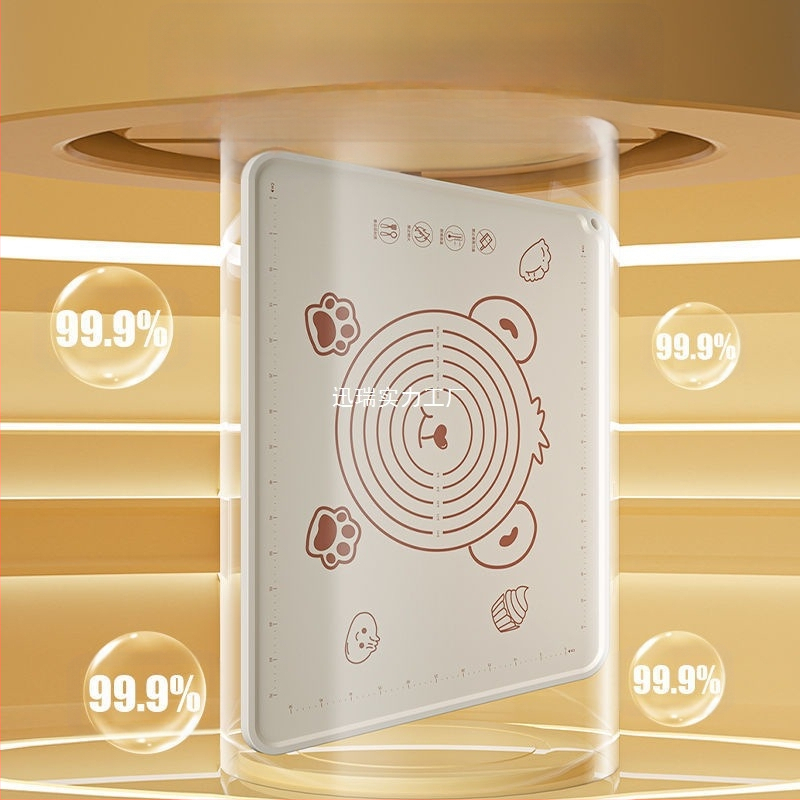 Maistinio silikono kilimėlio plokštė, sutirštintas minkymo kilimėlis, didelis tešlos kilimėlis, pjaustymo lenta, didmeninė prekyba, neslystantis kepimo kilimėlis