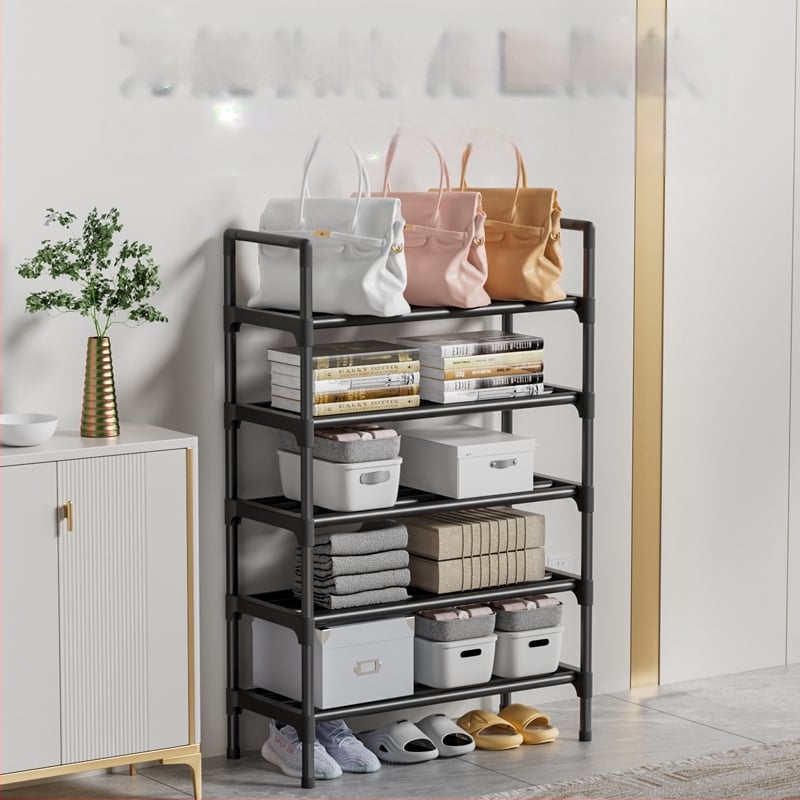 Roostevabast terasest kingariiul Lihtne ukseava Kodumajapidamises Siseruumides Säästlik Ühiselamu Kingakapp Nägus hoiuriiul Mitmekihiline Kingariiul