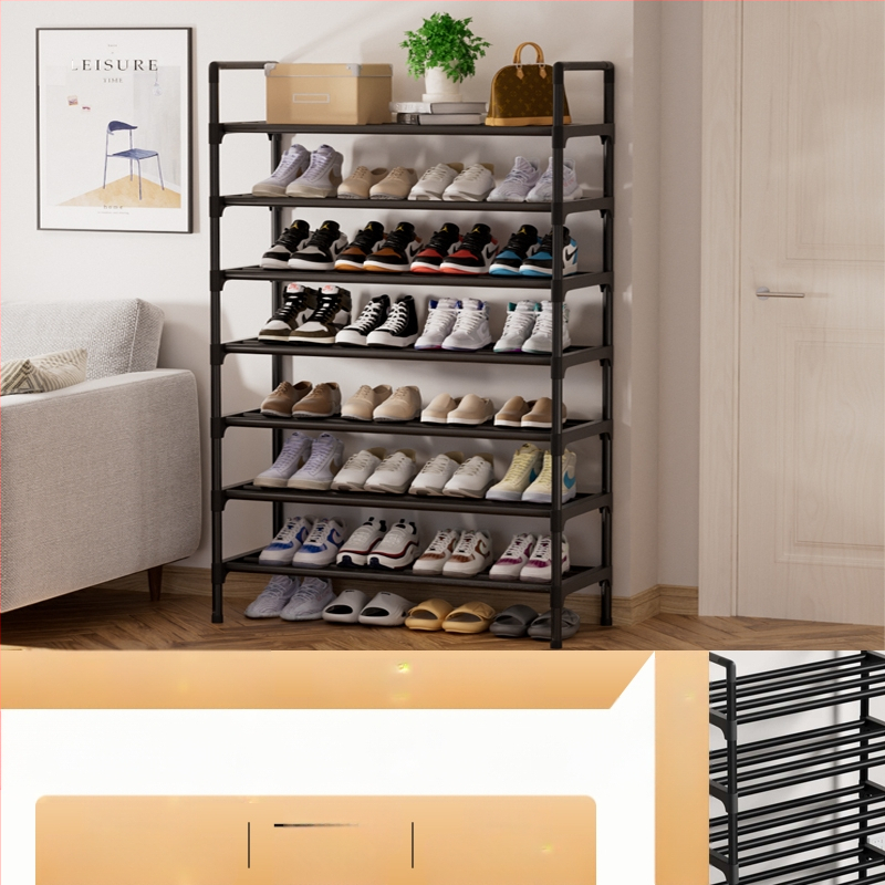 Roostevabast terasest kingariiul Lihtne ukseava Kodumajapidamises Siseruumides Säästlik Ühiselamu Kingakapp Nägus hoiuriiul Mitmekihiline Kingariiul