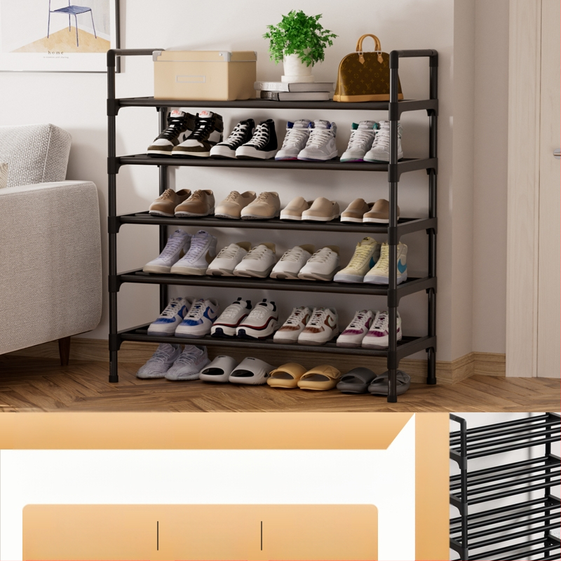 Roostevabast terasest kingariiul Lihtne ukseava Kodumajapidamises Siseruumides Säästlik Ühiselamu Kingakapp Nägus hoiuriiul Mitmekihiline Kingariiul