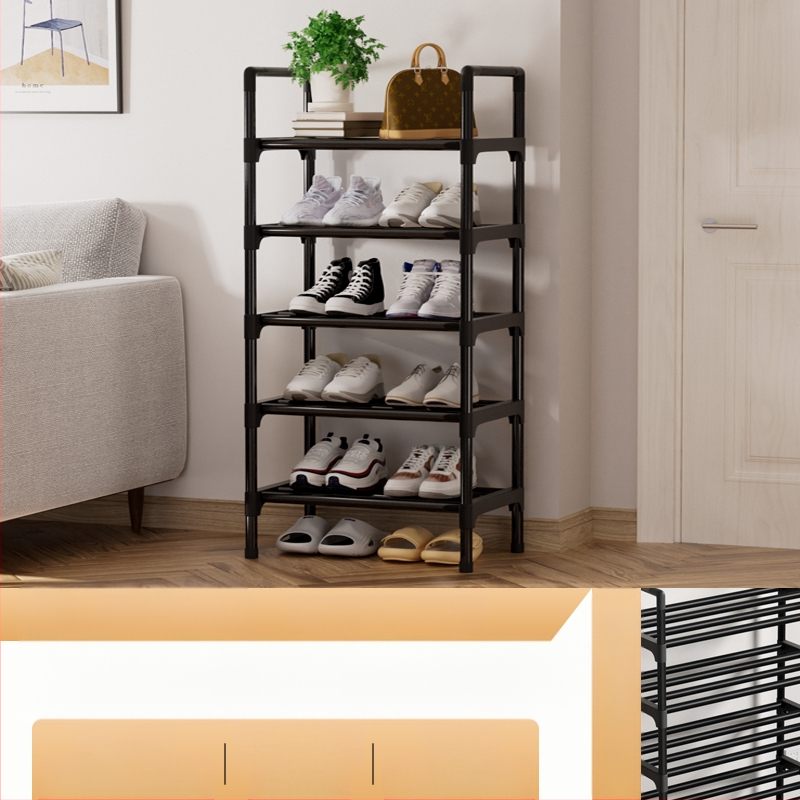 Roostevabast terasest kingariiul Lihtne ukseava Kodumajapidamises Siseruumides Säästlik Ühiselamu Kingakapp Nägus hoiuriiul Mitmekihiline Kingariiul