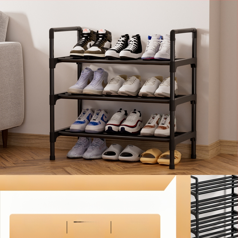 Roostevabast terasest kingariiul Lihtne ukseava Kodumajapidamises Siseruumides Säästlik Ühiselamu Kingakapp Nägus hoiuriiul Mitmekihiline Kingariiul