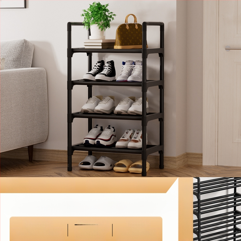 Roostevabast terasest kingariiul Lihtne ukseava Kodumajapidamises Siseruumides Säästlik Ühiselamu Kingakapp Nägus hoiuriiul Mitmekihiline Kingariiul