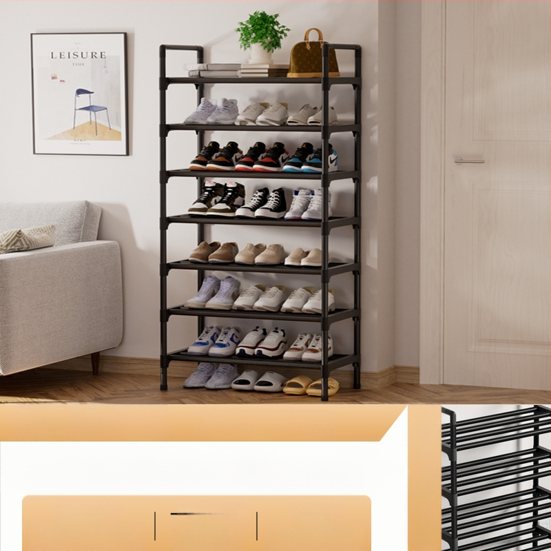 Roostevabast terasest kingariiul Lihtne ukseava Kodumajapidamises Siseruumides Säästlik Ühiselamu Kingakapp Nägus hoiuriiul Mitmekihiline Kingariiul