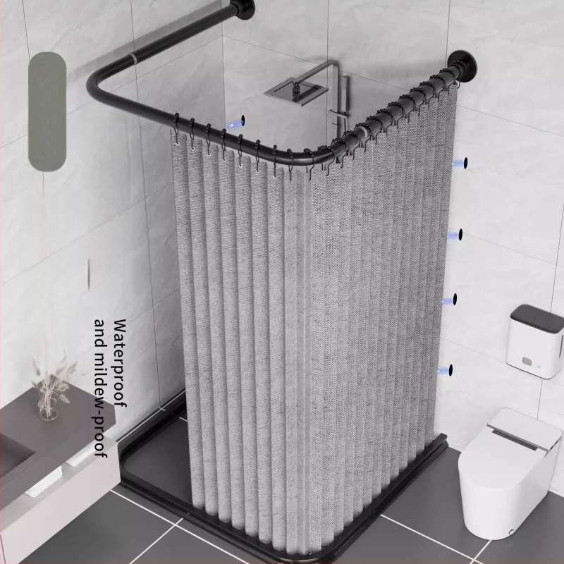 U-kujuline kokkupandav dušikardin, nähtamatu magnetiline dušikardin, augustamata dušikardina komplekt, kaarjas hügieeniline