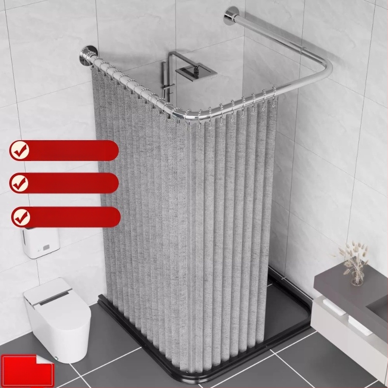 U-kujuline kokkupandav dušikardin, nähtamatu magnetiline dušikardin, augustamata dušikardina komplekt, kaarjas hügieeniline